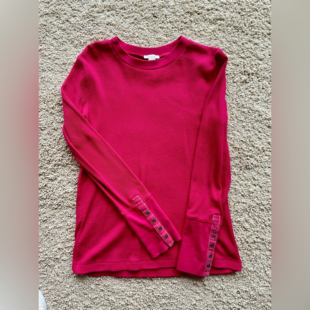 Sundance Pink Henley